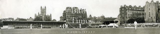 Cricket on the Recreation Ground, Bath c.1960