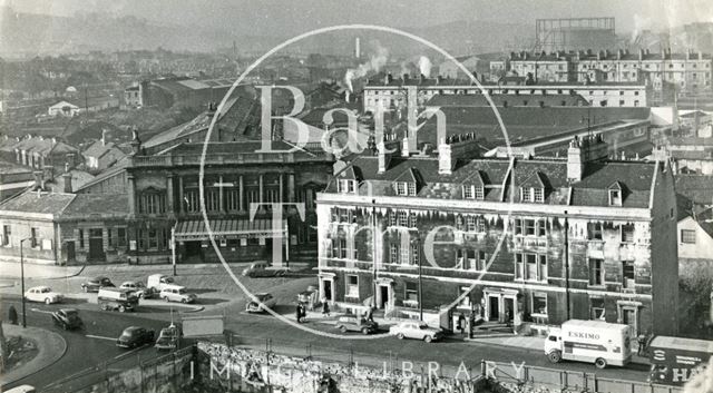 View of Green Park Station, Bath c.1950