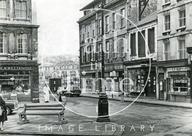 Kingsmead Square and Kingsmead Street, Bath 1963