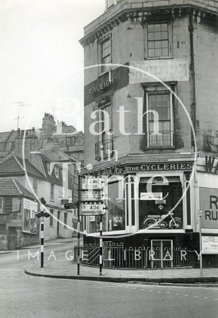 Wallace, the Cycleries, Lansdown Road, Bath 1963