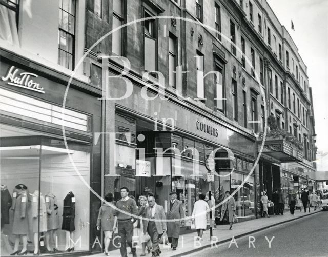 Colmer's Department Store, Union Street, Bath 1962