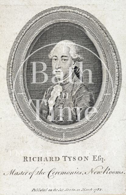 Richard Tyson Esq., Master of the Ceremonies, New Rooms, Bath 1782