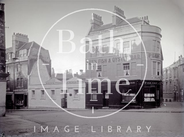 Lee's Fish, Chip and Oyster Bar, 5 & 6, New Westgate Buildings, Bath c.1930