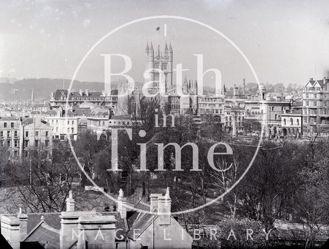 View of Bath Abbey c.1950