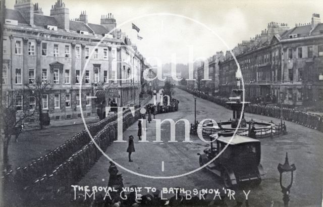 The Royal Visit to Bath 1917