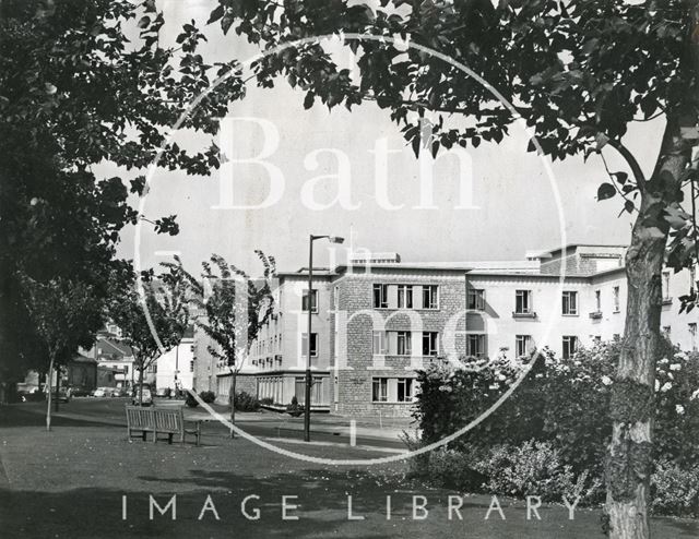 Green Park House retirement flats, Green Park Road, Bath c.1960