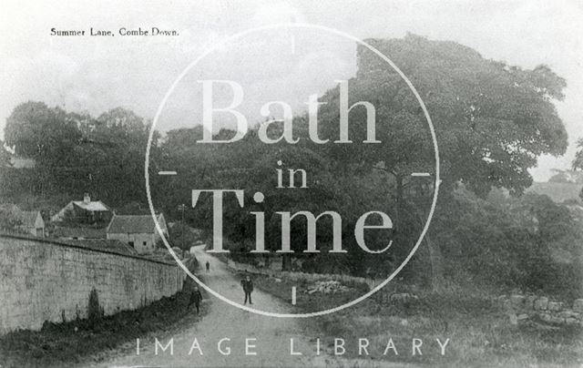 Summer Lane, Combe Down, Bath c.1900