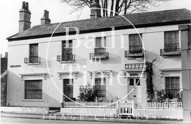 St. John's Road, the 'Dolls House', Bath 1969