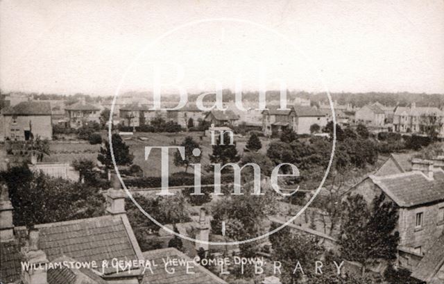 Williamstowe and general view, Combe Down, Bath c.1930