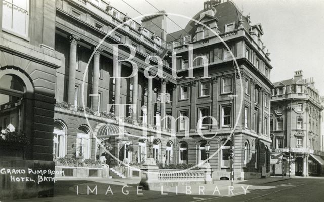 The Grand Pump Room Hotel, Stall Street, Bath c.1935