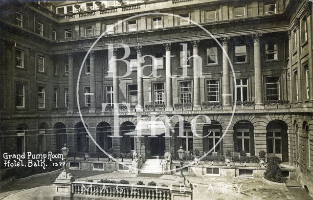 The Grand Pump Room Hotel, Stall Street, Bath c.1915