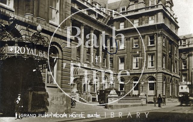 The Grand Pump Room Hotel, Stall Street, Bath c.1930