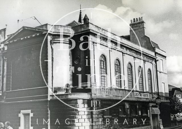 The former Unitarian Chapel, Trim Street, Bath 1982