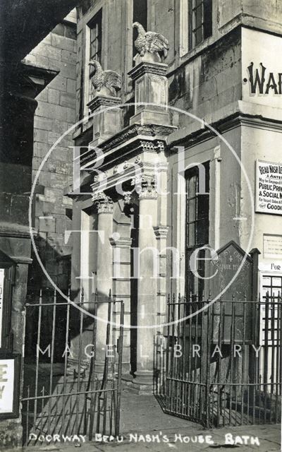 Beau Nash's house, Sawclose, Bath c.1920