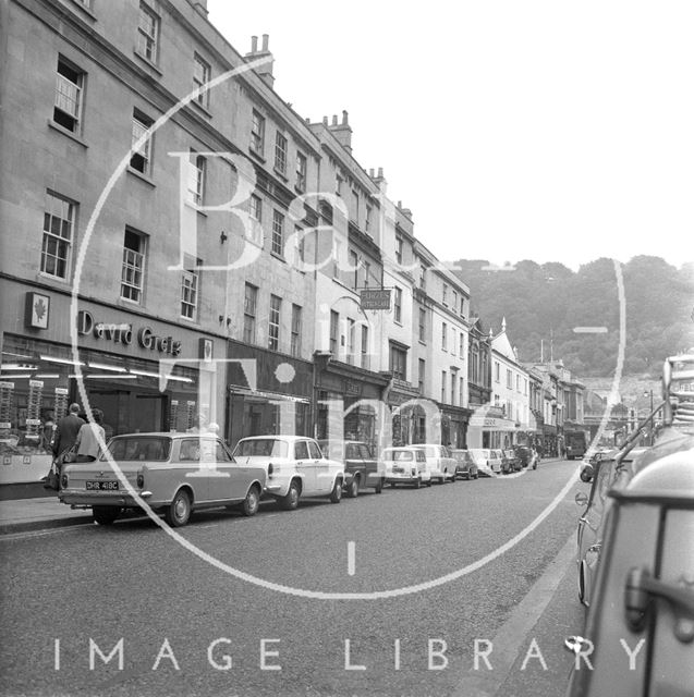 Southgate Street, Bath east side looking south 1971