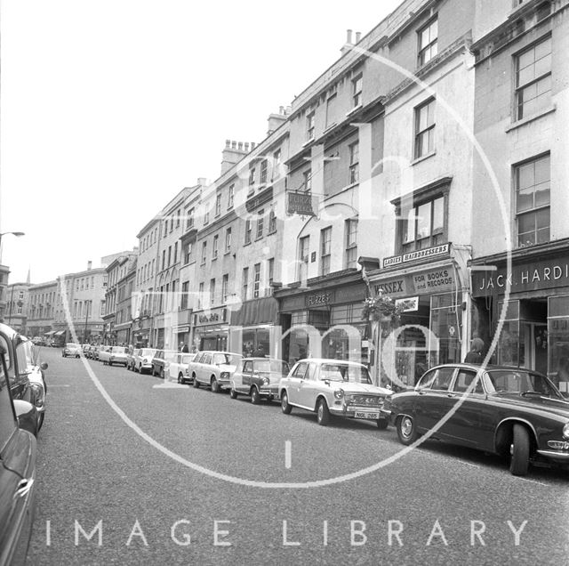 Southgate Street, Bath east side looking north 1971