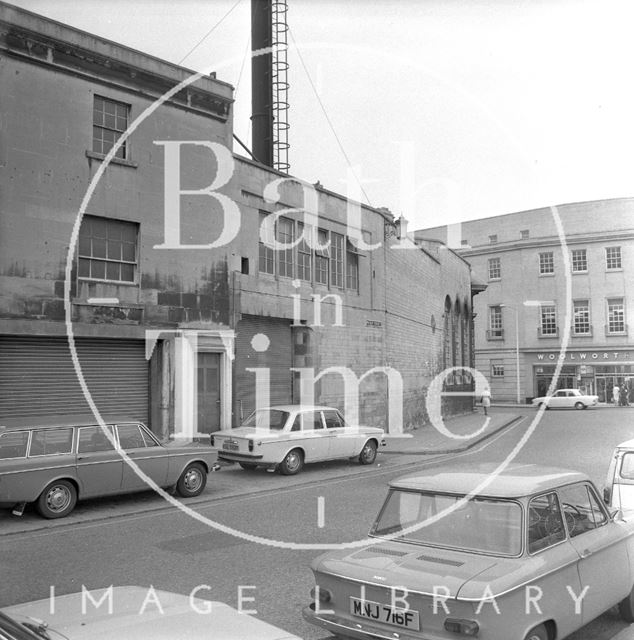 The northern end of Newark Street, Bath 1971