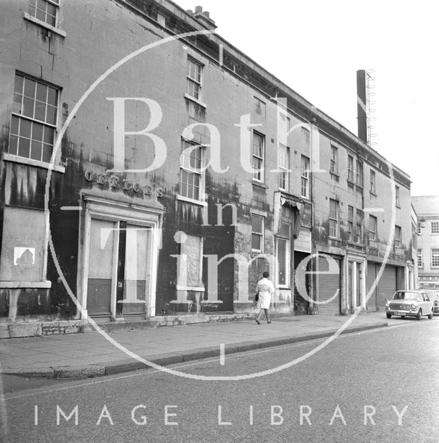 The northern end of Newark Street, Bath 1971