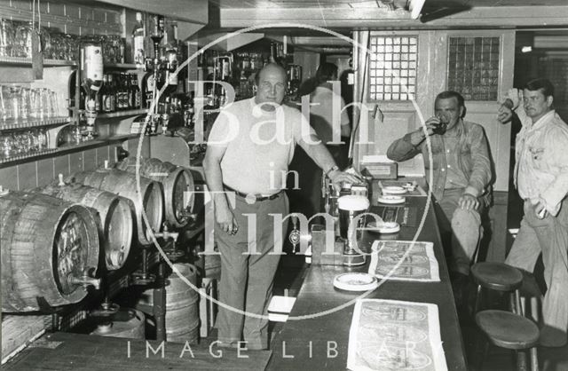 Broadley's Wine Vaults, Upper Borough Walls, Bath 1970s