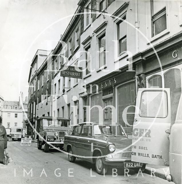 Upper Borough Walls, Bath 1964