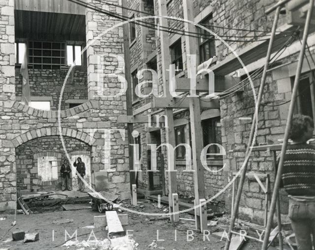 The Grove Street development, Bath 1979