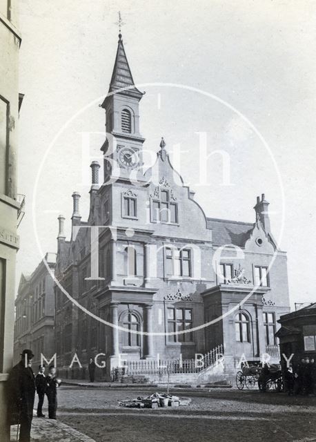 The Bluecoat School, Sawclose, Bath c.1900