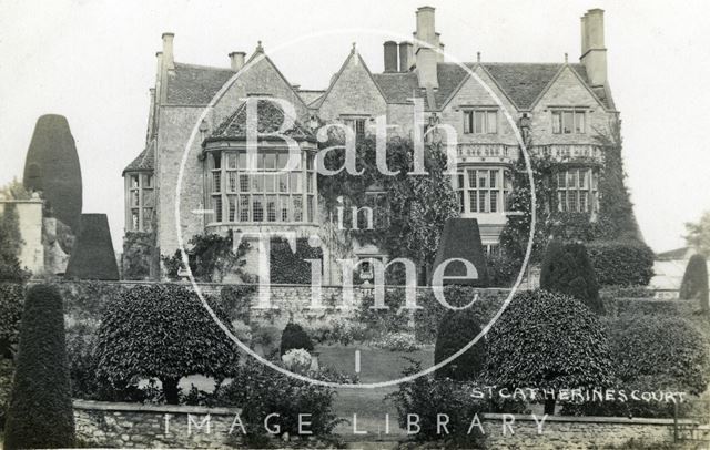 South front, St. Catherine's Court c.1928