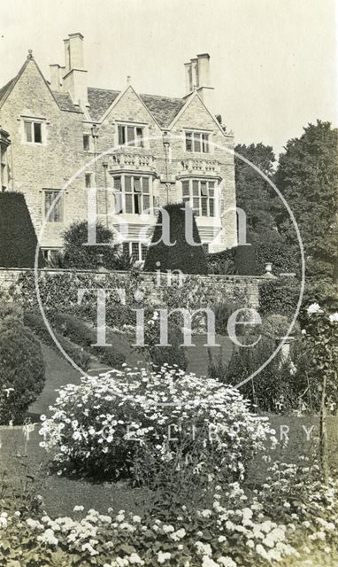 South front and garden, St. Catherine's Court c.1912