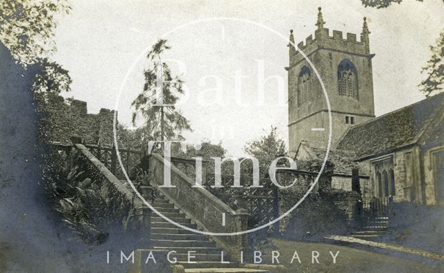 St. Catherine's Church and steps leading to St. Catherine's Court c.1905