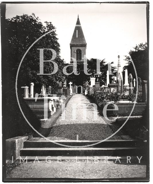 Abbey Church Cemetery, Ralph Allen Drive, Bath c.1900