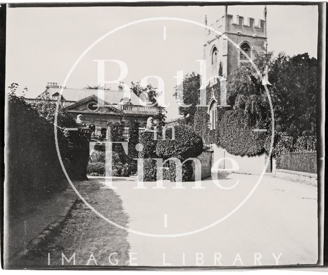 Widcombe Manor and St. Thomas à Becket Church, Bath c.1900