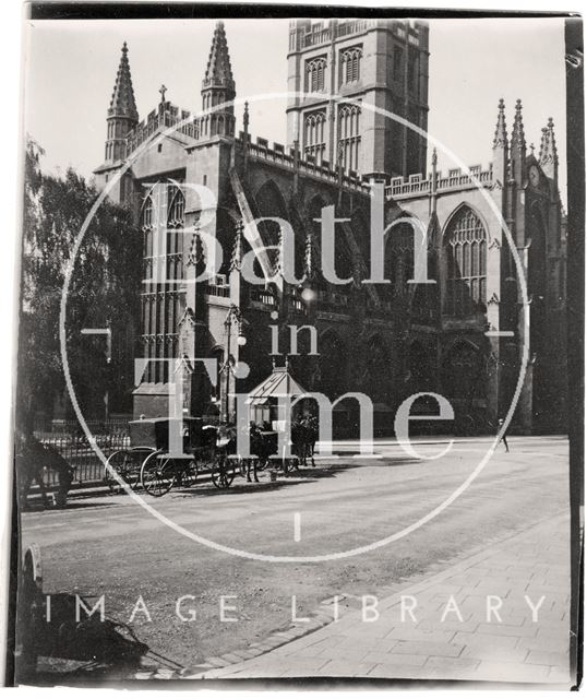 Abbey from the Orange Grove, Bath c.1900