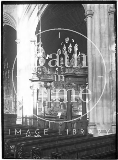 Abbey interior, Bath c.1937