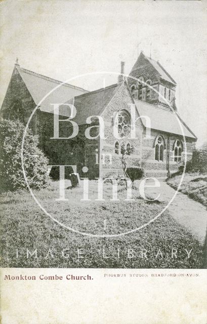 St. Michael's Church, Monkton Combe c.1906