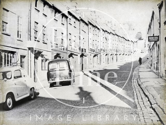 Lampard's Buildings, Bath 1965