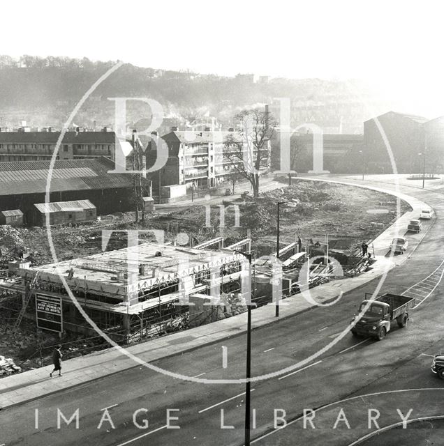 Building the Green Park House Residential Home, Bath c.1963