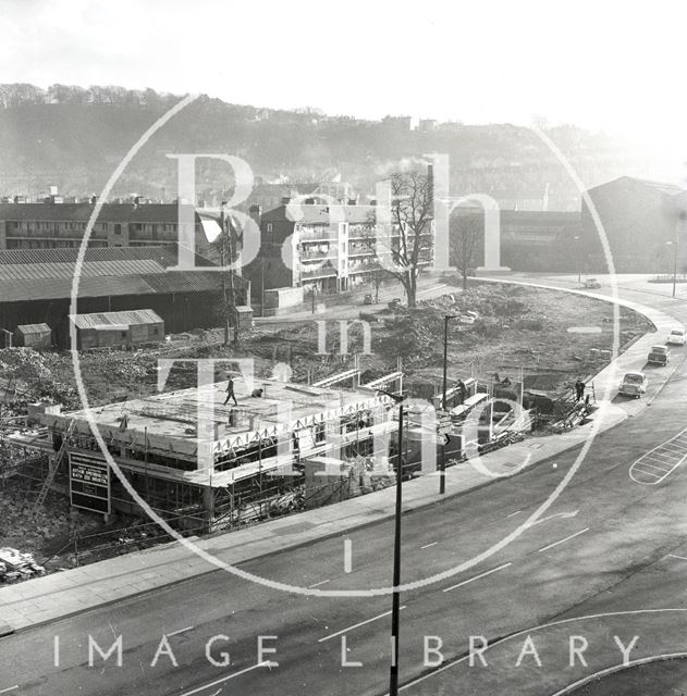 Building the Green Park House Residential Home, Bath c.1963