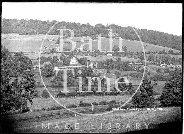 View from Winsley Hill towards Brassknocker Hill c.1937