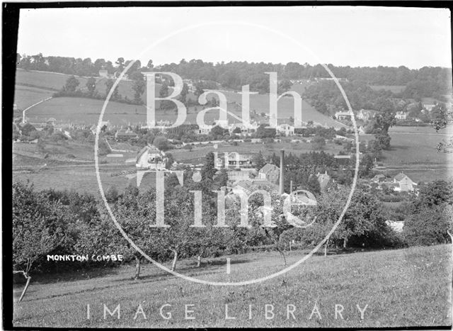 View of Monkton Combe and Freeman's Mill c.1910
