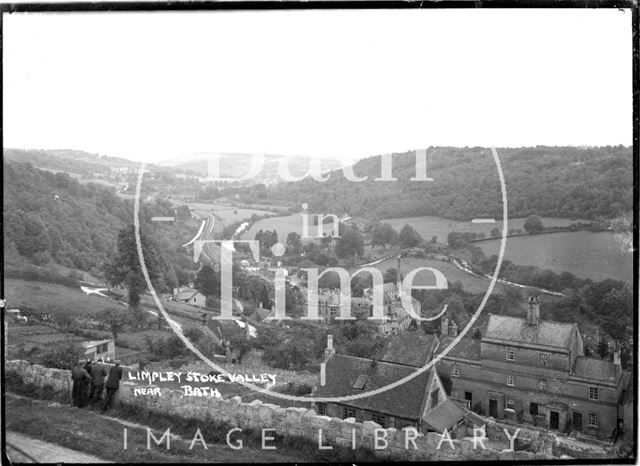 View of the Limpley Stoke Valley towards Dundas Aqueduct c.1905?