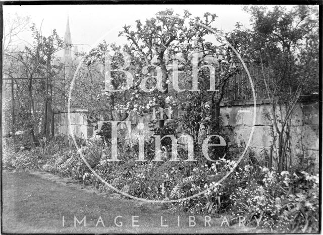 The back garden of 32 Sydney Buildings c.1930s