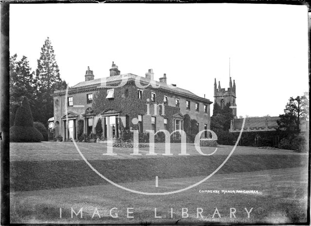 Combe Hay Manor and Church c.1930s