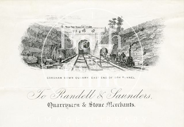 Randell & Saunders, 14 Orange Grove, Bath, 1850