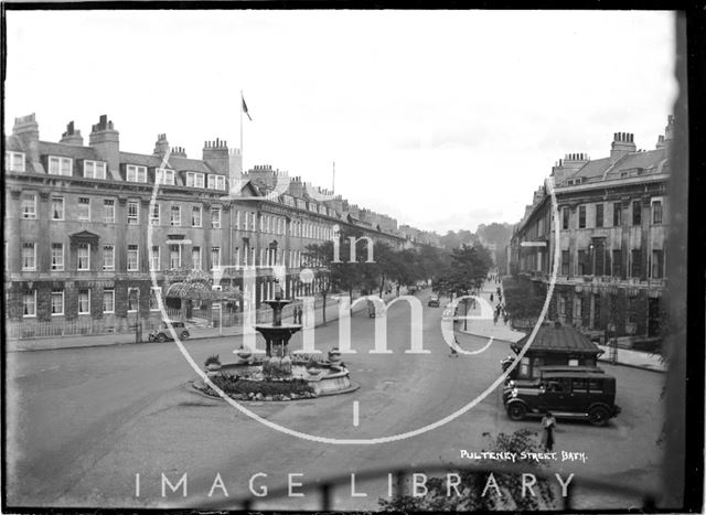 Great Pulteney Street and Laura Place c.1930s