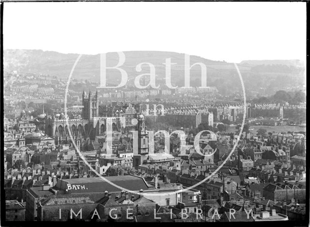 View over Southgate from Beechen Cliff c.1935