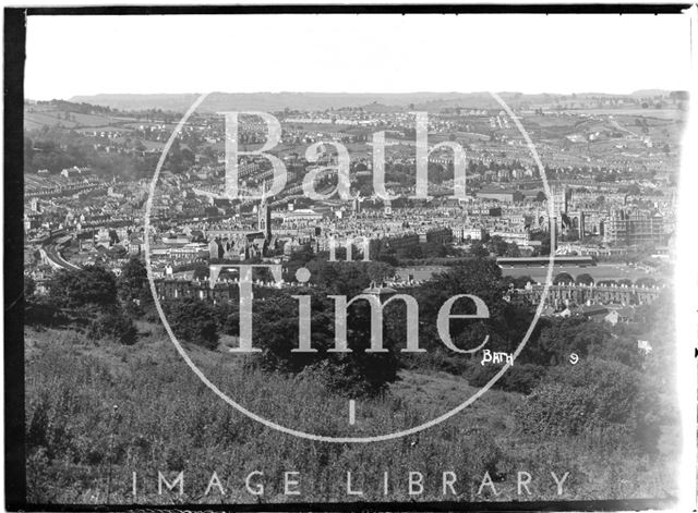 View of Bath looking west No 9. c.1930s