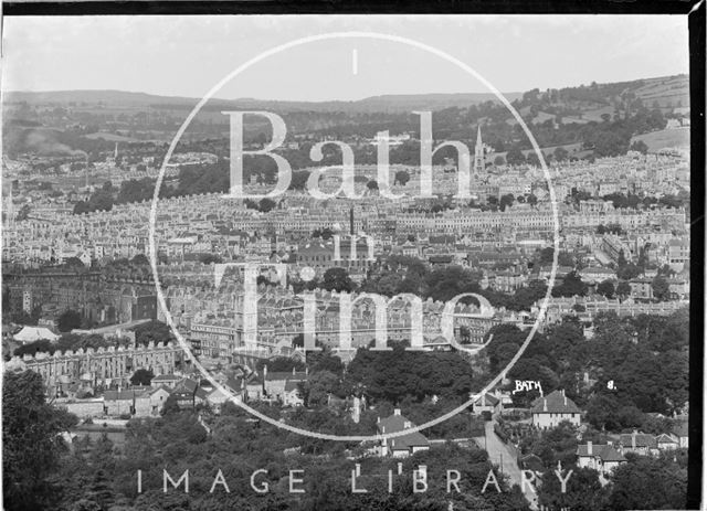 View of Bath Looking west No 8 c.1935