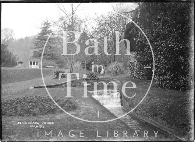 In the Rectory gardens, Combe Hay, 1936