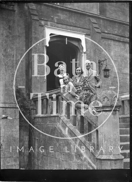 The Carwardine Family, Entry Hill House c.1930s