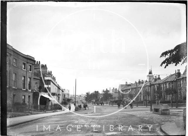 The junction of Bloomfield Road and the Wellsway c.1905